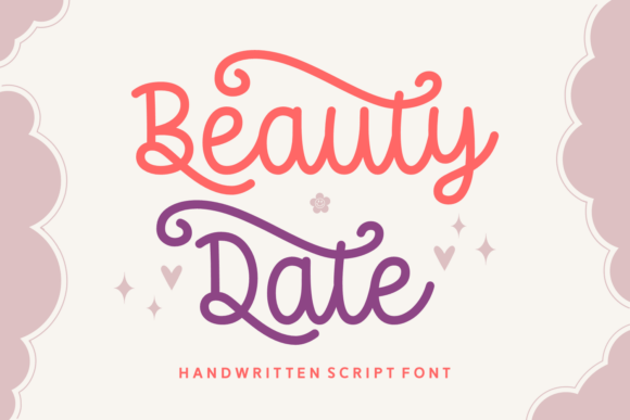 Beauty Date: The Playful Script Font for Handmade Brands
