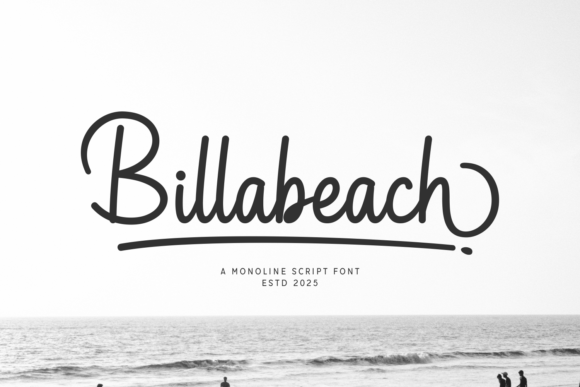 Billabeach: A Script Typeface for Editorial Design