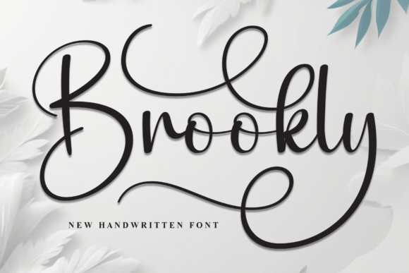 Brookly Typeface Review: Elegant Script for Modern Branding