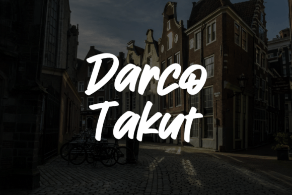 Darco Takut: Elevate Your Handmade Brand With This Versatile Script Font