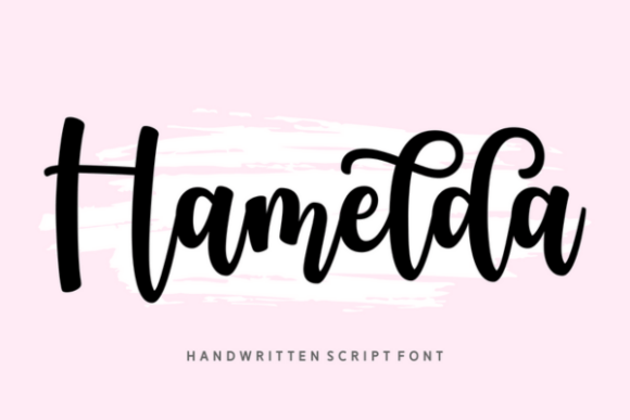 Hamelda Script Font Review: A Bouncy Handwritten Typeface for Digital Branding