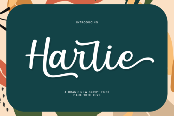 Harlie Script Font: Elevate Your Handmade Brand Identity