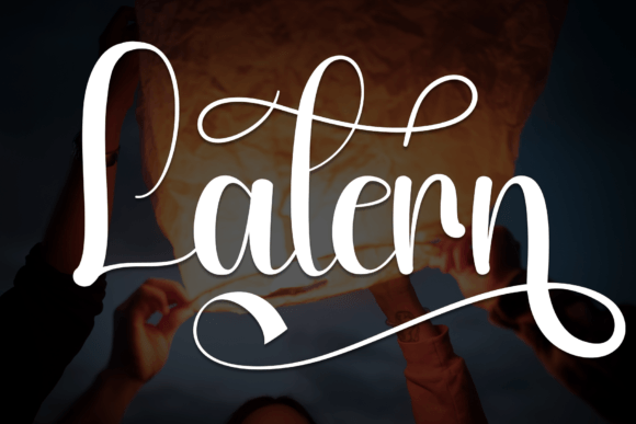 Latern: A Stylish Script Font for Elegant Branding Projects