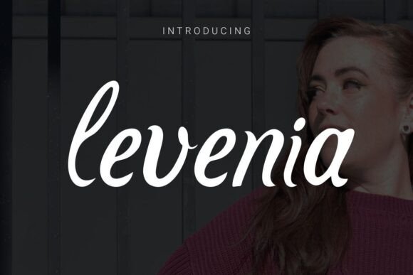 Levenia: The Graceful Serif Script That Elevates Small Business Branding