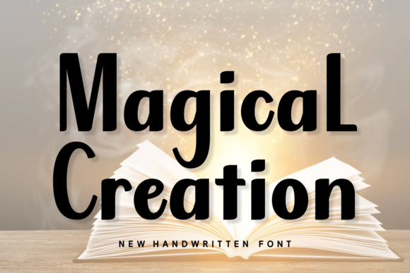 Magical Creation: A Handwritten Typeface for Warm Brand Identity