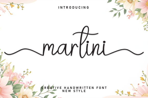 Martini Typeface: Elevating Editorial Design with Modern Script Elegance