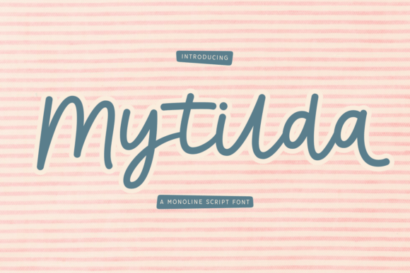 Mytilda: A Script Typeface for Warm, Conversion-Focused Web Design