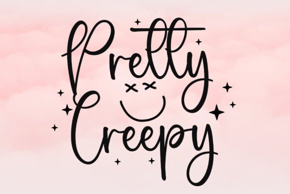 Pretty Creepy: A Stylish Script Font for Digital Branding