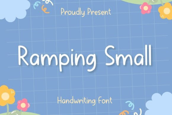 Ramping Small: A Slim Script Font for Elegant Craft Designs