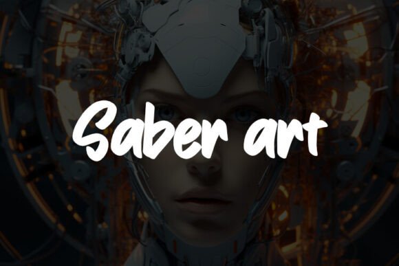 Saber Art: Elevating Editorial Design with a Versatile Script Typeface