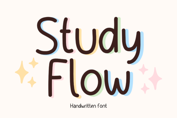 Study Flow: The Handwritten Typeface That Brings Authenticity to Brand Identity